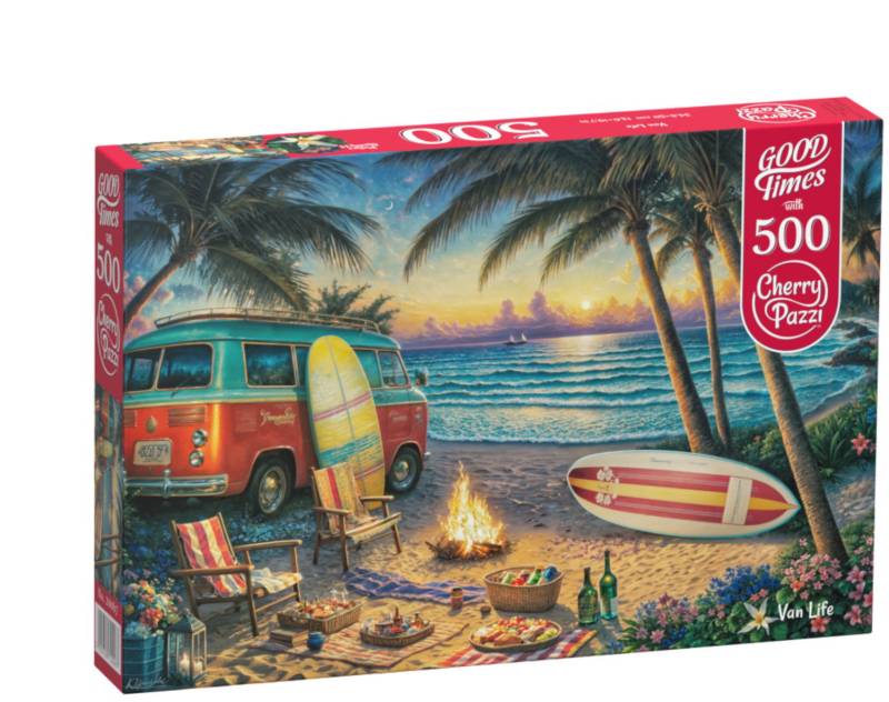 CherryPazzi Puzzle 500 Teile - Van Life - von CherryPazzi