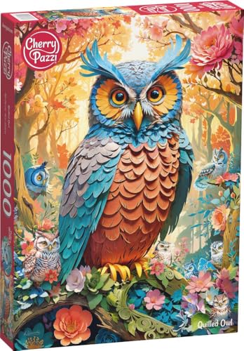 CherryPazzi Puzzle mit 1000 Teilen: Eule von CherryPazzi