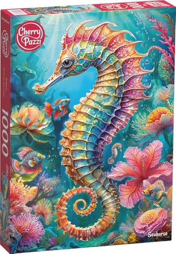 CherryPazzi Puzzle mit 1000 Teilen: Seepferdchen CherryPazzi Puzzle mit 1000 Teilen: Seepferdchen von Cherrypazzi