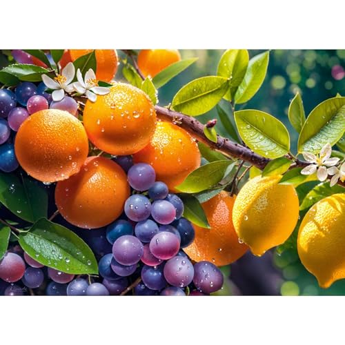 CherryPazzi Puzzle mit 1000 Teilen: Sonnige Früchte von CherryPazzi