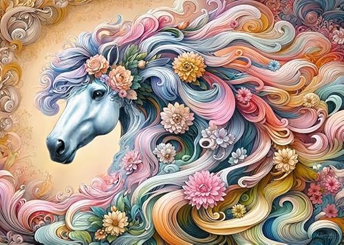 CherryPazzi - Traumpferd - Puzzle mit 1000 Teilen von CherryPazzi