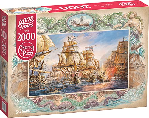 Puzzle 2000 pièces : Bataille navale von CherryPazzi