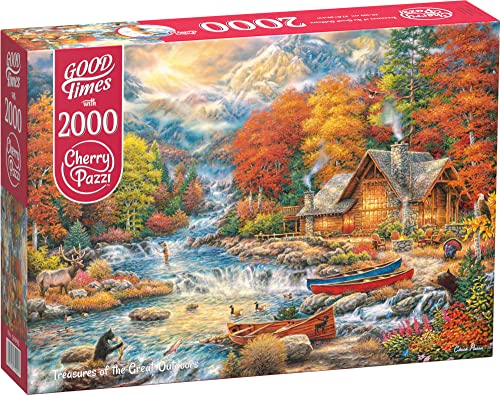 Puzzle 2000 pièces : Trésors des Grands espaces von CherryPazzi