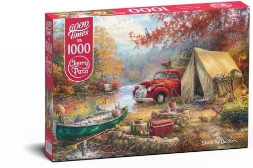 Cherrypazzi Share The Outdoors - Puzzle da 1000 pezzi, per adulti e Ragazzi, Con Colori vivaci, arte moderna, Regalo Unico, impegnativo 1000 Puzzle 70,1 x 50 cm Cherrypazzi Share The Outdoors - Puzzle da 1000 pezzi, per adulti e Ragazzi, Con Colori vivaci, arte moderna, Regalo Unico, impegnativo 1000 Puzzle 70,1 x 50 cm von Cherrypazzi