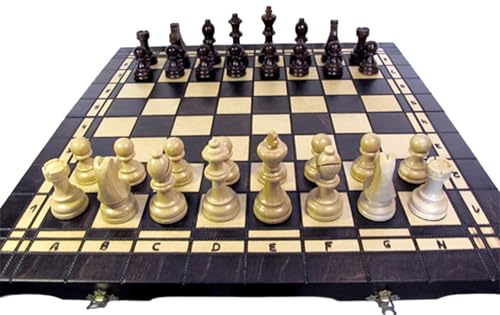 ChessEbook Multifunktionales Spielset 3-in-1: Schachspiel + Dame + Backgammon aus Holz 52 x 52 cm - Klappbar - Brettspiel - Denkspiel - Handarbeit ChessEbook Multifunktionales Spielset 3-in-1: Schachspiel + Dame + Backgammon aus Holz 52 x 52 cm - Klappbar - Brettspiel - Denkspiel - Handarbeit von Chessebook