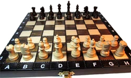 ChessEbook Schachspiel + Dame + Backgammon aus Holz 27 x 27 cm von Chessebook