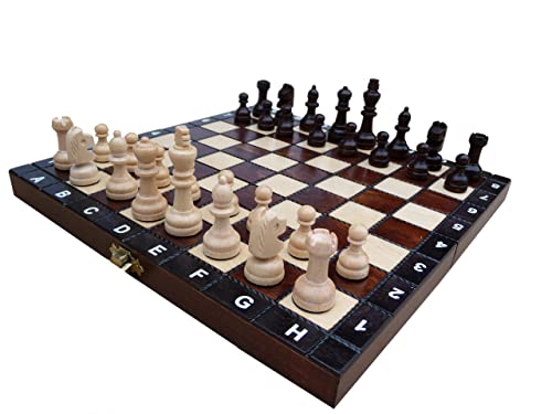 ChessEbook Schachspiel aus Holz 27 x 27 cm von Chessebook