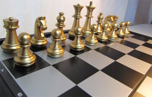 Chessebook 510666 - Magnetisches Schachspiel 25 x 25 cm von Chessebook