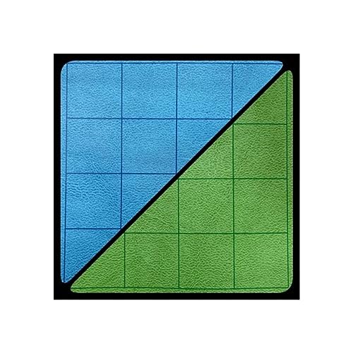 Battlemat™ 1” Reversible Blue-Green Squares (23½” x 26” Playing Surface) von Chessex