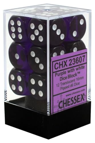 Chessex 23607 Dice, Lila, Violett, von Chessex