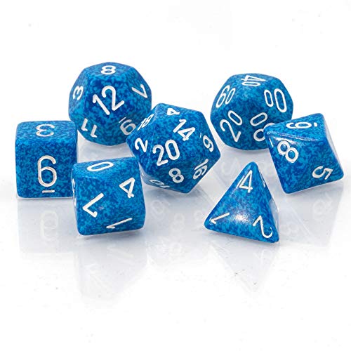 Chessex 25306 Dice, Blue, Turquoise, White von Chessex