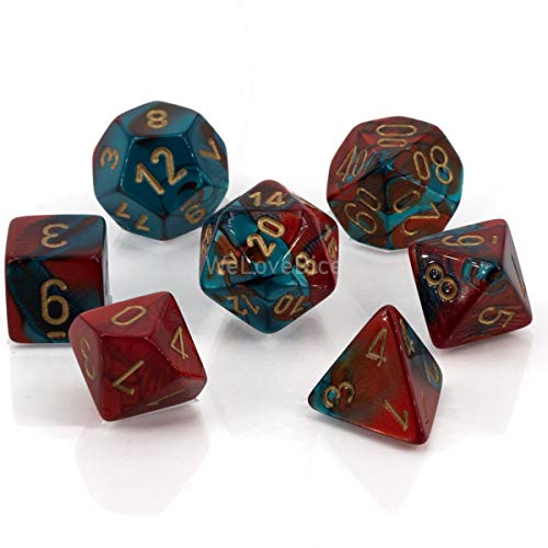 Chessex 26462 Zubehör, Red-teal Chessex 26462 Zubehör, Red-teal von Chessex