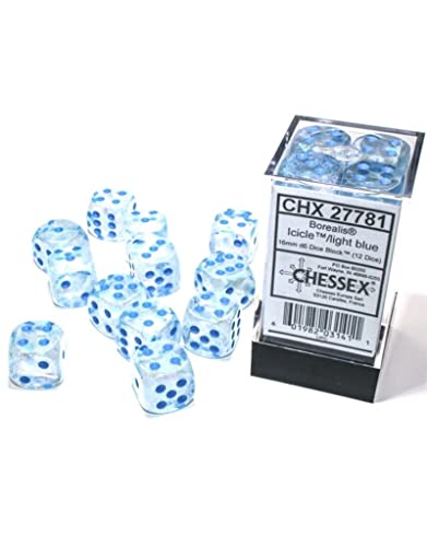 Chessex 27781 Dice, Translucent von Chessex
