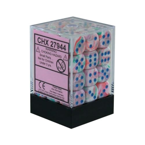 Chessex 27944 Dice, Pop Art W/Blue Chessex 27944 Dice, Pop Art W/Blue von Chessex