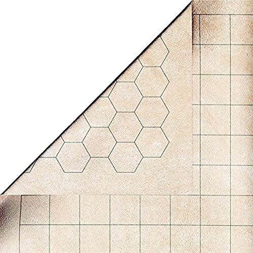 Chessex Role Playing Play Mat: MEGAMAT Double-Sided Reversible Mat for RPGs and Miniature Figure Games - 34 1/2in x 48in by von Chessex