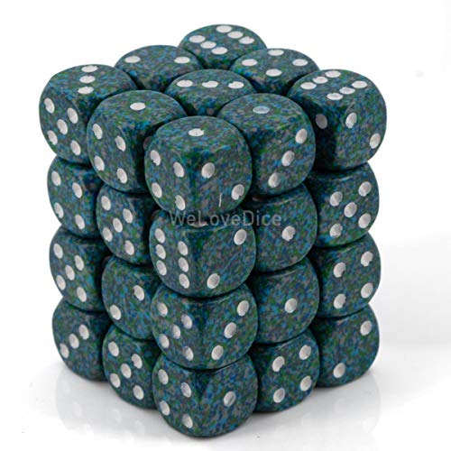 Chessex Speckled Sea W6 12mm Set Chessex Speckled Sea W6 12mm Set von Chessex