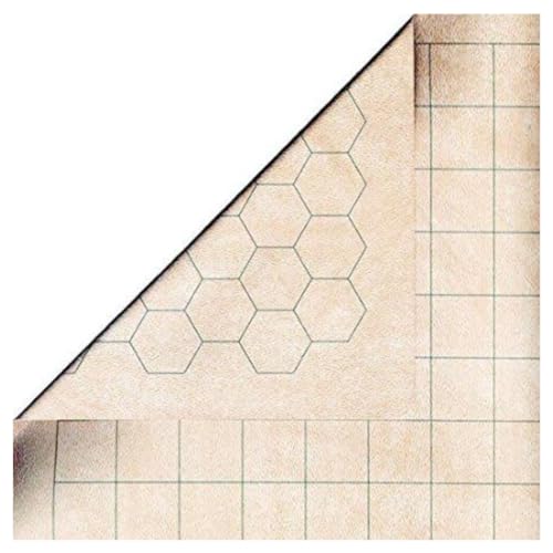 MegaMat - Reversible - 34 1/2 X 48 Oyster Vinyl 1.5" Squares & 1.5" Hexes MegaMat - Reversible - 34 1/2 X 48 Oyster Vinyl 1.5" Squares & 1.5" Hexes von Chessex