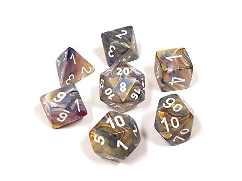 Polyhedral Dice: Festive Carousel w/ White Polyhedral Dice: Festive Carousel w/ White von Chessex
