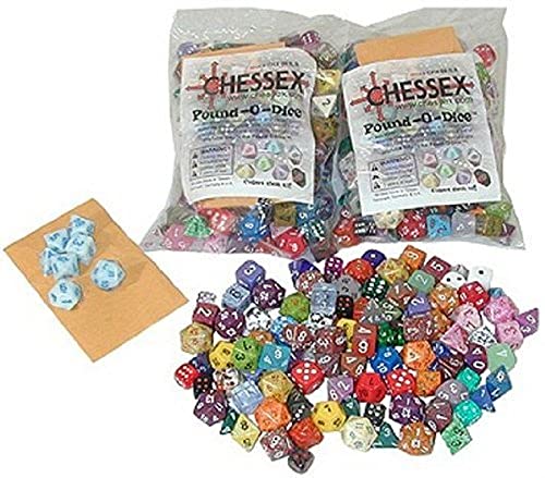 Chessex 001LB Dice, Mehrfarbig von Chessex