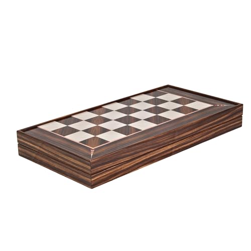 Wooden Walnut Design Backgammon Set 20 Inch von Chessgammon