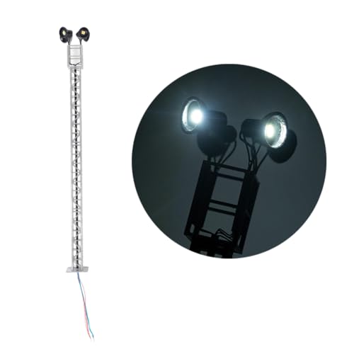 Chevnzev 1/87 Model Railway Lampe Sandtisch Architektur Gebäude Railroad Layout Beacons Gitter Mast Lampe Hell Licht Chevnzev 1/87 Model Railway Lampe Sandtisch Architektur Gebäude Railroad Layout Beacons Gitter Mast Lampe Hell Licht von Chevnzev