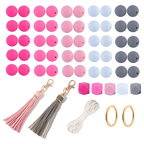 Chevnzev 15/14mm Silikonperlen Set Halskette Armband Perlen Für Handwerk Schmuck Bunte Polygonale Runde Perlen Bulk Accessoire Chevnzev 15/14mm Silikonperlen Set Halskette Armband Perlen Für Handwerk Schmuck Bunte Polygonale Runde Perlen Bulk Accessoire von Chevnzev