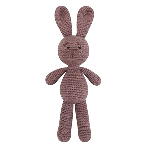 Chevnzev 25 cm Gehäkelte Kaninchenkuschelpuppe Gefülltes Spielzeug Kaninchen Baumwolle Gefülltes Einsamkeit Komfort Spielzeug Kleinkind Kinderzimmer Chevnzev 25 cm Gehäkelte Kaninchenkuschelpuppe Gefülltes Spielzeug Kaninchen Baumwolle Gefülltes Einsamkeit Komfort Spielzeug Kleinkind Kinderzimmer von Chevnzev