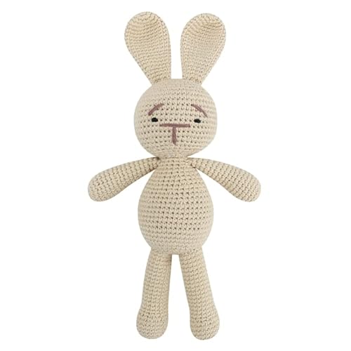 Chevnzev 25 cm Gehäkelte Kaninchenkuschelpuppe Gefülltes Spielzeug Kaninchen Baumwolle Gefülltes Einsamkeit Komfort Spielzeug Kleinkind Kinderzimmer Chevnzev 25 cm Gehäkelte Kaninchenkuschelpuppe Gefülltes Spielzeug Kaninchen Baumwolle Gefülltes Einsamkeit Komfort Spielzeug Kleinkind Kinderzimmer von Chevnzev