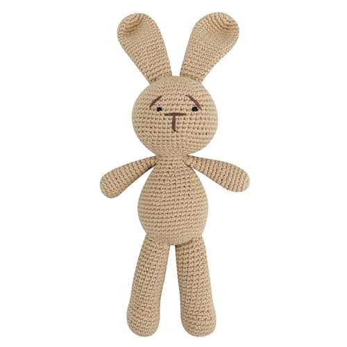 Chevnzev 25 cm Gehäkelte Kaninchenkuschelpuppe Gefülltes Spielzeug Kaninchen Baumwolle Gefülltes Einsamkeit Komfort Spielzeug Kleinkind Kinderzimmer Chevnzev 25 cm Gehäkelte Kaninchenkuschelpuppe Gefülltes Spielzeug Kaninchen Baumwolle Gefülltes Einsamkeit Komfort Spielzeug Kleinkind Kinderzimmer von Chevnzev