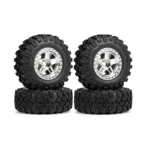 Chevnzev 4 Stücke Nylon 1 0 "Beadlock Wheel Rand Tire Tire 5-Speichen Hub Langable Einfach Für Axiale SCX24 Crawler Car Zu Installieren Chevnzev 4 Stücke Nylon 1 0 "Beadlock Wheel Rand Tire Tire 5-Speichen Hub Langable Einfach Für Axiale SCX24 Crawler Car Zu Installieren von Chevnzev