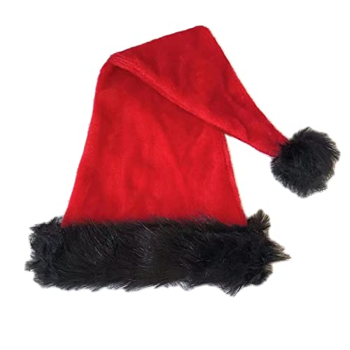 Chevnzev Erwachsener Santa Bequemer Traditioneller Rot Weißer Plüsch Weihnachts Weihnachtsmütze Für Neujahrsgeschenke Chevnzev Erwachsener Santa Bequemer Traditioneller Rot Weißer Plüsch Weihnachts Weihnachtsmütze Für Neujahrsgeschenke von Chevnzev