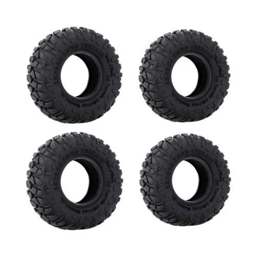 Chevnzev Gummi Reifen Wheel Rock Tire Mud Grappler Tire 4pcs Modellautozubehör Von 1/24 Crawler SCX24 90081 Chevnzev Gummi Reifen Wheel Rock Tire Mud Grappler Tire 4pcs Modellautozubehör Von 1/24 Crawler SCX24 90081 von Chevnzev