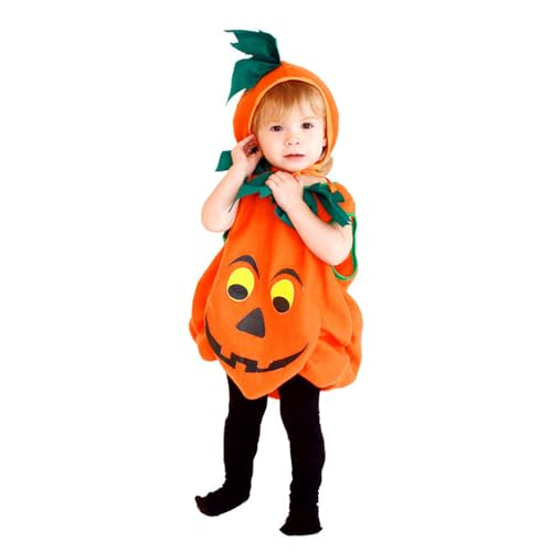 Chevnzev Tangerine Halloween Kostüm Set Für Party Kostüme Kürbiskinder Kleidung Ärmelloser Strampler Mit Chevnzev Tangerine Halloween Kostüm Set Für Party Kostüme Kürbiskinder Kleidung Ärmelloser Strampler Mit von Chevnzev