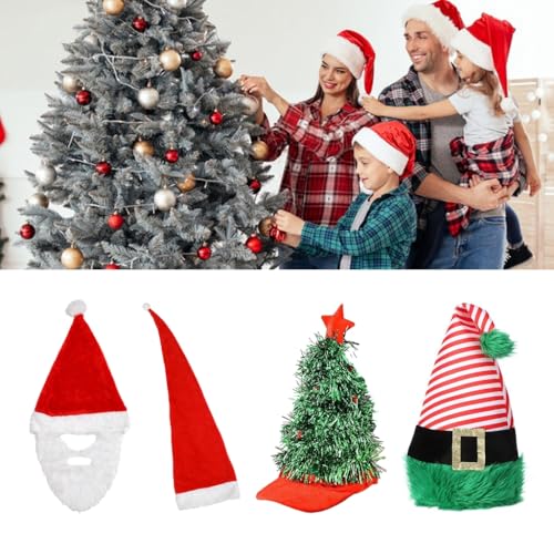 Chevnzev Weihnachten Weihnachtsmütze Weicher Nicht Tail Long Tail Santa Festival Familienkostüm Noel Weihnachtsferien Heimdekoration Chevnzev Weihnachten Weihnachtsmütze Weicher Nicht Tail Long Tail Santa Festival Familienkostüm Noel Weihnachtsferien Heimdekoration von Chevnzev