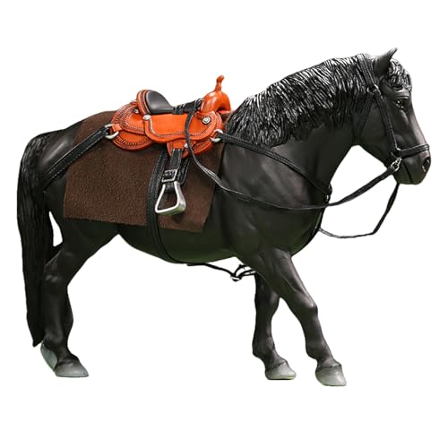 Chevnzev Wie 1/12 Pack Pferdmodell Figur Bathorse Zum Unterrichts Und Anzeigezweck von Chevnzev