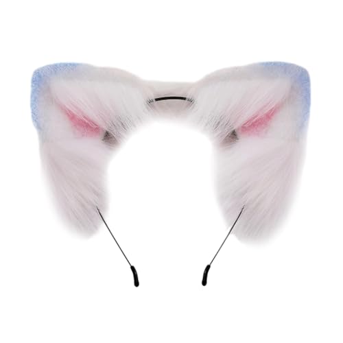 Halloween Anime Charakter Stirnband Katze Ohrform Haarreifen Plüsch Kopfstück Osterparty Cosplay Kostüm Rep Unisex Halloween Anime Charakter Stirnband Katze Ohrform Haarreifen Plüsch Kopfstück Osterparty Cosplay Kostüm Rep Unisex von Chevnzev