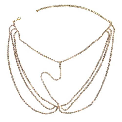 Masqueraden Maske Schimmernde Face Chain Multilayer Veil Maske Elegante Frau Metallkette Gesichtsmaske Für Partys Carnivalen Masqueraden Maske Schimmernde Face Chain Multilayer Veil Maske Elegante Frau Metallkette Gesichtsmaske Für Partys Carnivalen von Chevnzev