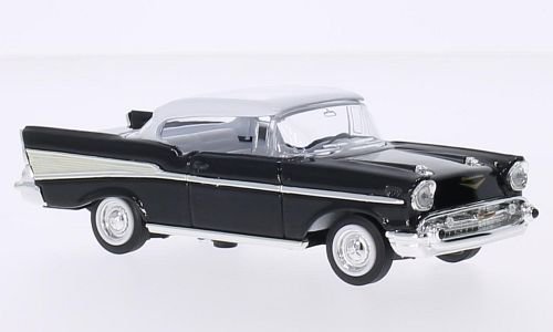 Chevrolet Bel Air, schwarz/weiss, 1957, Modellauto, Fertigmodell, Lucky Die Cast 1:43 Chevrolet Bel Air, schwarz/weiss, 1957, Modellauto, Fertigmodell, Lucky Die Cast 1:43 von Chevrolet