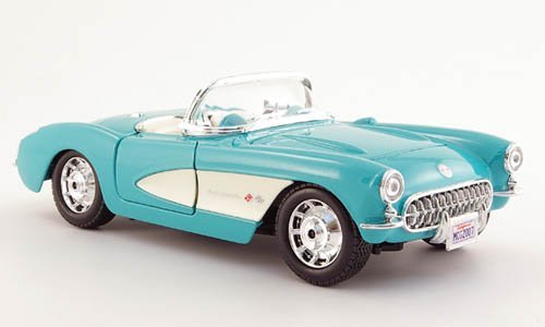 Chevrolet Corvette, mint, 1957, Modellauto, Fertigmodell, Maisto 1:24 Chevrolet Corvette, mint, 1957, Modellauto, Fertigmodell, Maisto 1:24 von Chevrolet
