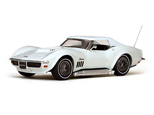 Chevrolet Corvette (C3) Coupe, weiss, 1969, Modellauto, Fertigmodell, Vitesse 1:43 von Chevrolet