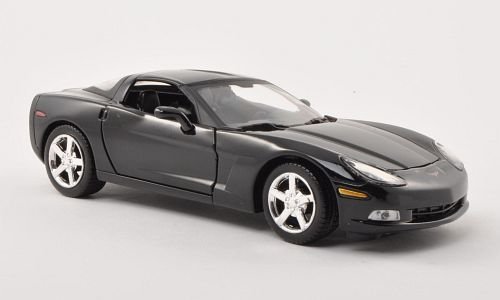 Chevrolet Corvette C6, schwarz, 2005, Modellauto, Fertigmodell, Motormax 1:24 Chevrolet Corvette C6, schwarz, 2005, Modellauto, Fertigmodell, Motormax 1:24 von Chevrolet