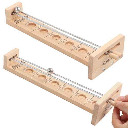 2 Holz-Tisch-Balancing-Ball-Spiele-Set, Feinmotorik, Familien- und Erwachsenenspiel mit Planeten-Punktzahl 2 Holz-Tisch-Balancing-Ball-Spiele-Set, Feinmotorik, Familien- und Erwachsenenspiel mit Planeten-Punktzahl von Chewtoyo