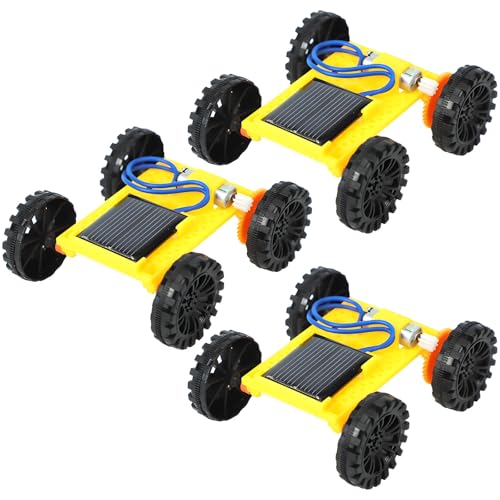 Stem Solar Auto DIY Kit für Kinder, 3 solarbetriebene Fahrzeuge, Kunststoffkonstruktion, lustiges wissenschaftliches Experiment, entwickelt Kreativität und Problemlösungsfähigkeiten Stem Solar Auto DIY Kit für Kinder, 3 solarbetriebene Fahrzeuge, Kunststoffkonstruktion, lustiges wissenschaftliches Experiment, entwickelt Kreativität und Problemlösungsfähigkeiten von Chewtoyo