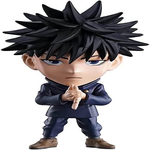 Chibi Masters Jujutsu Kaisen Figure Megumi Fushiguro | 8cm Megumi Fushiguro Anime Figure On Base | Collectable Jujutsu Kaisen Models | Bandai Figures Range Anime Merch and Anime Gifts von Chibi Masters