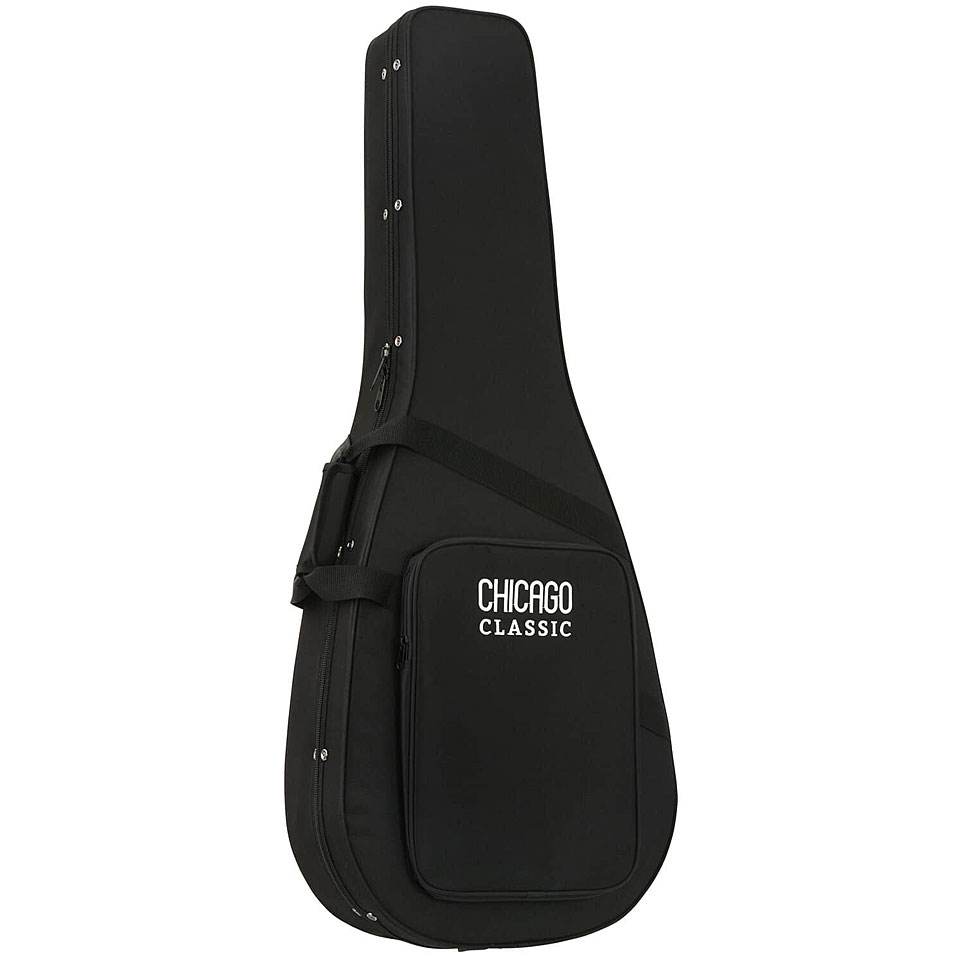 Chicago Classic Konzertgitarre Lightweight Black Softcase Gitarre/Bass Chicago Classic Konzertgitarre Lightweight Black Softcase Gitarre/Bass von Chicago Classic