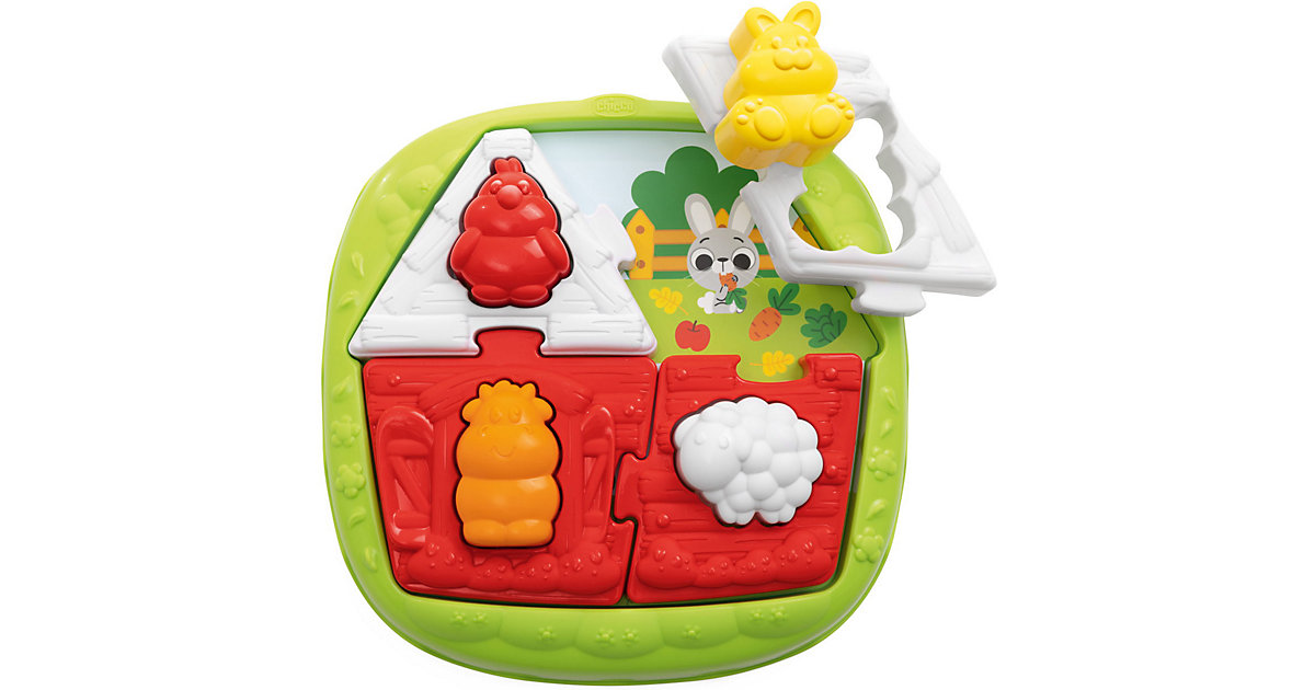 2 in 1 Puzzle und Formensortierer - Bauernhof von Chicco