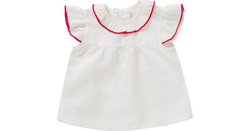 Baby Kurzarmhemd weiß Gr. 50 von Chicco
