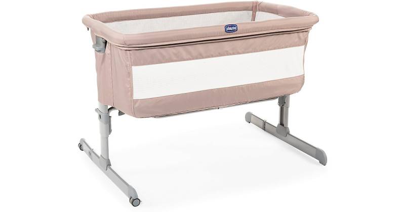 Beistellbettchen Next2Me mit 2 Rollen, beige von Chicco