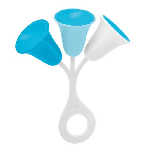 Chicco 00000023200000 - Rassel Tulpe, hellblau von Chicco