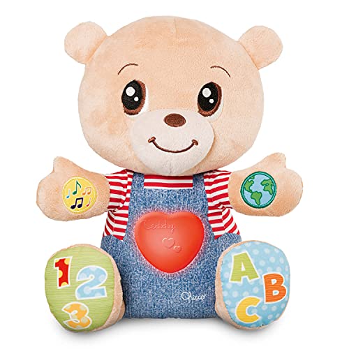 Chicco 00007947000000 Spiel ABC Teddy Bär Emotionen, Mehrfarbig von Chicco